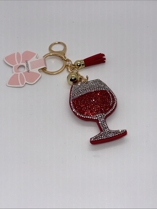 No Brand Accessories - Wine Glass🍷Keychain